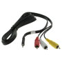Audio Video-Kabel fr Sony HDR-CX220E