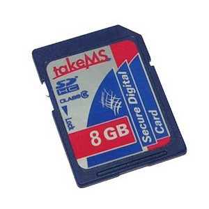 Speicherkarte 8gb f. Panasonic Lumix DMC-SZ3